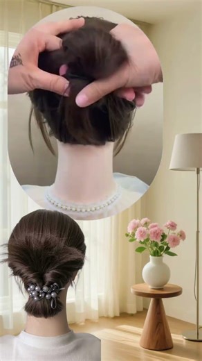 Elegant Low Bun Hairstyle Tutorial