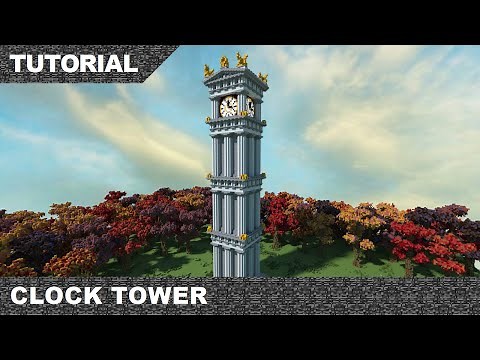 Minecraft Clock Tower Tutorial & Download