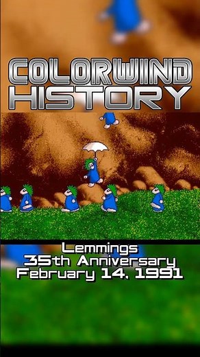 Lemmings 35th Anniversary | Colorwind History
