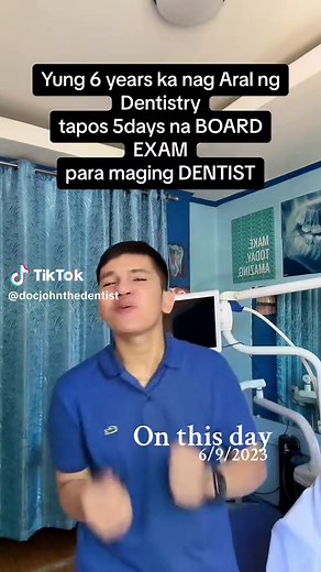 Baby Dentist Celebrates Board Exam Day