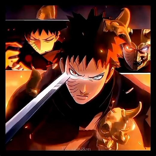 Obito's face reveal 🎭 #ObitoReveal #naruto