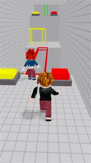 she so mean in Teamwork Puzzles Obby #roblox #shorts