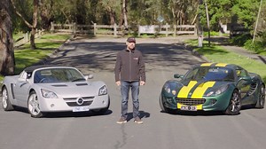 JB reviews the Lotus Elise 111 S and Opel Speedster Check out the full video below! https://www.tradeuniquecars.com.au/john-bowe-reviews/1709/lotus-elise-111s-vs-opel-speedster | Unique Cars magazine | Facebook