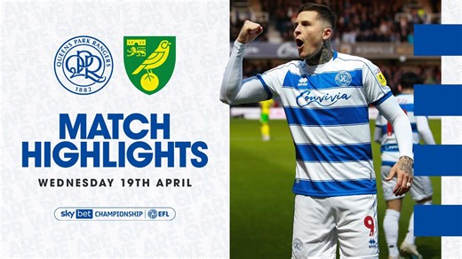 Hard Earned Point In W12 | Highlights | QPR 1-1 Norwich City