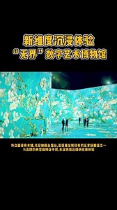 新维度沉浸体验，尽在“无界”数字艺术博物馆#最伟大的作品#视觉震撼#teamLab无界#数字艺术博物馆