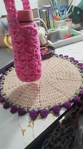 Crochet Bottle Cover | Step by step tutorial on Crochet bottle cover | Easy and Bignner friendly