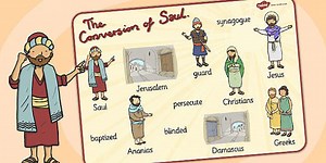 The Conversion of Saul Word Mat
