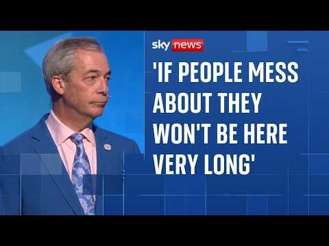 Nigel Farage threatens to sack any rebels causing 'psychodrama'
