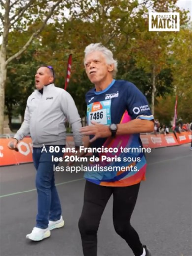 À 80 ans, dernier finisher des 20km de Paris 2026