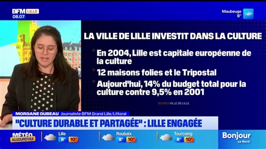 La ville de Lille s'engage pour une "culture durable et partagée"
