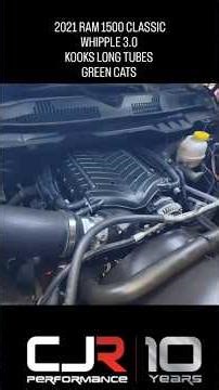 440WHP WHIPPLE 3.0 SUPERCHARGED RAM 1500 SCREAMS ON THE DYNO! LOW BOOST 5.7L HEMI SLEEPER