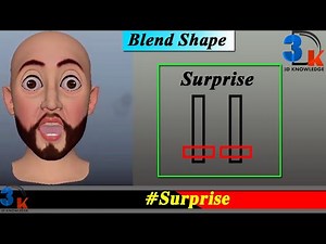 Character Blendshapes | Surprise Blend Shape In Maya | Blendshapes | Blend Shape