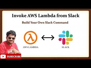 Invoke AWS lambda function from slack channel | Slash Command Webhook