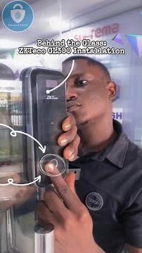 Installing The ZKTeco GL300 Access Control Device