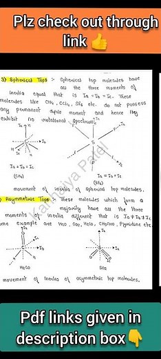 MICROWAVE (Rotational) Spectroscopy | Complete Handwritten PDF Notes #kanhaiya_patel #mscnotes