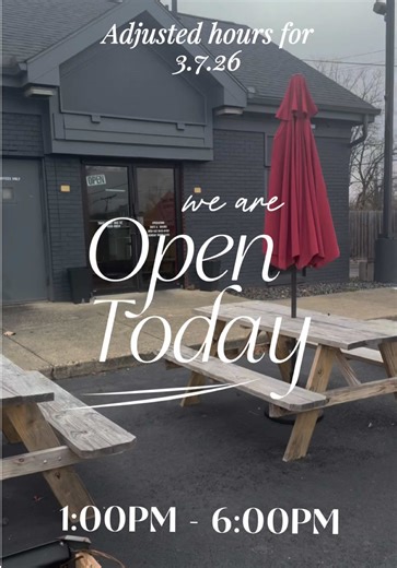 Quick update 👀 We’ll be opening at 1 PM today. Come hungry and we’ll see you soon 🍽️🔥 #soulfood #daytonfoodie #daytonohio #ohio #dayton