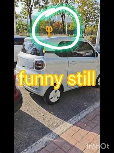 Adorable Wuling Mini EV with CLOCK on Top! 🚗⏰ Cutest Custom Car Mod Small Car Big Style