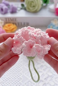 Learn how to crochet a carnation charm in just 3 minutes. This beginner-friendly flower is worked in one piece with no sewing required. Perfect for keychains, bag charms, gifts, or bouquet fillers. Simple stitches, clear steps, and a beautiful result you’ll love. #CrochetCarnation #CrochetFlower #BeginnerCrochet #NoSewCrochet #CrochetCharm | Jonalyn B. Mangunay