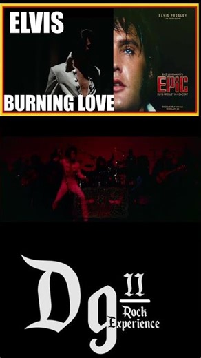 Elvis Presley Epic Burning Love Video Promo. Experience the full video ‪@dg2therockexperience‬