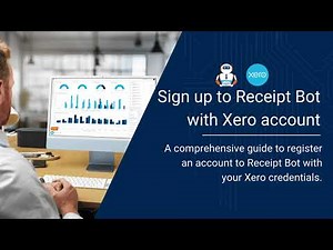 Sign up to Receipt Bot with Xero account