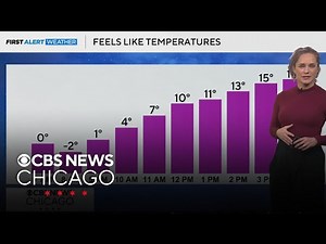 Below-zero wind chills Friday morning, evening snow chances in Chicago