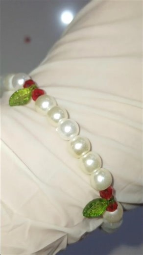 cherry bracelet tutorial 1# ytshort#diy