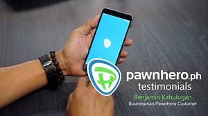 We're glad to help another Filipino with his financial need. Watch Benjamin as he shares his personal experience with PawnHero. | PawnHero Pawnshop