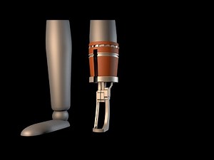 Hiccups Prosthetic Leg Animation Test