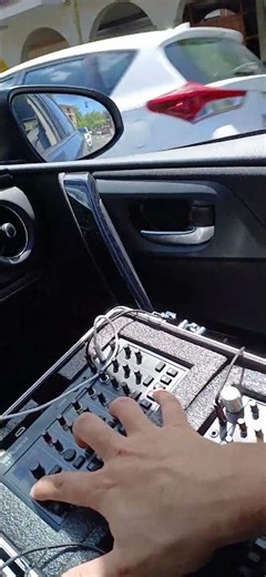 Riding synths throught #sope #sopela #sopelana #roland #airacompact