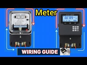 How to Connect Single Phase Energy Meter | Practical Electrical Tutorial by Obloni Electrical