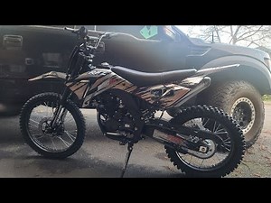 FIRST TEST RIDE ON AMAZON DIRT BIKE APOLLO 250CC RX RFZ DB36