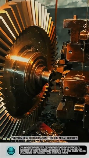 Precision Gear Cutting Machine Tool for Metal Industry #tools