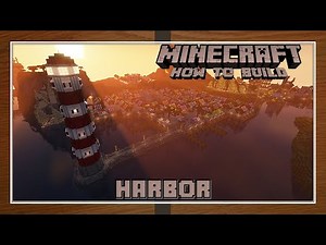 Minecraft - How to Build a Harbor 🚢🏗