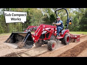 How to use a box blade on Subcompact Tractor TYM T224