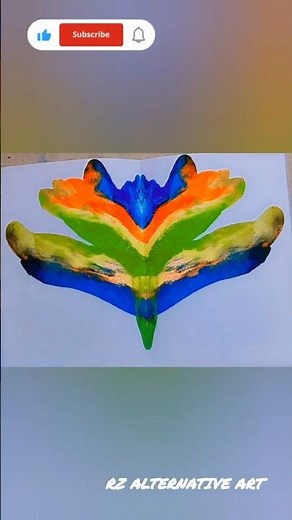 Decalcomania art#decalcomaniaart #easydrawing #arthacks