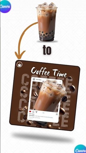Create Stunning Coffee Posters 🎨 | Easy DIY Design Tutorial in Canva