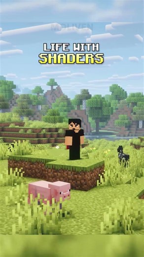Life With Shaders in Minecraft