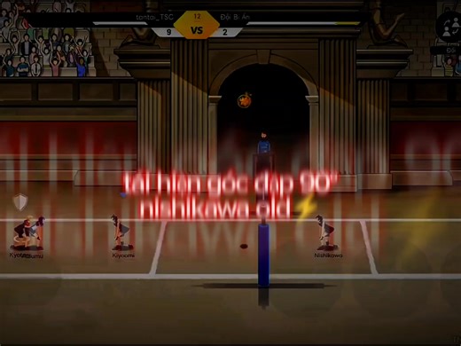 Master Nishikawa Attack Techniques in The Spike Game