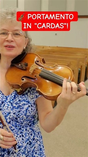 🎻🤔"PORTAMENTO" IN "CSARDAS" LESSON! Full video in Description!