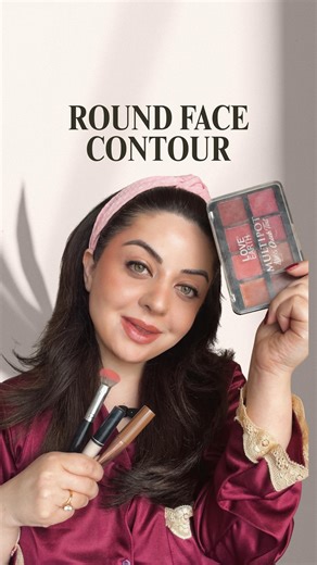Tamar Lashauri on Instagram: "✨🪞Here’s exactly how I contour a round face so it actually creates structure, soft not mud: • Placement is higher (not wider) • Blending goes UP, never inward • Cream contour > powder for definition • One side of the face teaches more than doing both This isn’t about changing your face. It’s about working with it. 🫶🏻 Save this and comment “link” for product details @loveearth_handmade @paccosmetic @forever52india @elfcosmetics all on @mynykaa #delhiinfluencer #de
