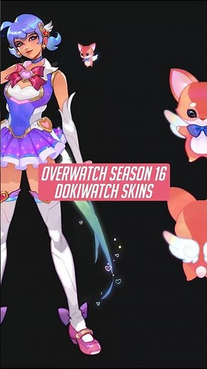 Overwatch Season 16 will have 'Dokiwatch' themed skins for Mercy, Kiriko and a mythic for Juno!