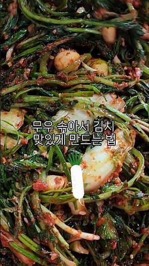 무김치 맛있게 만드는법, 알타리 담그는법(#무우 #무김치 #알타리김치 #시골일상 #시골밥상 #텃밭일상 #텃밭작물)