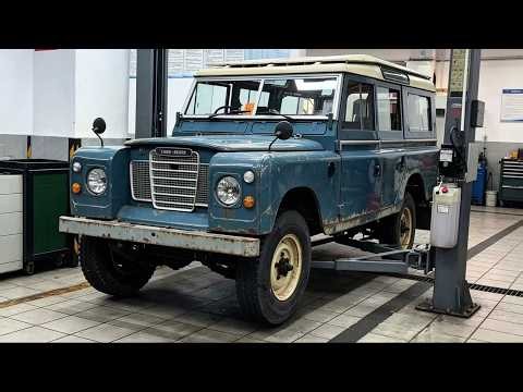 Nearly Half a Century Old! Full Land Rover Engine Restoration