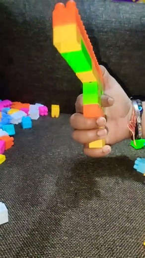 satisfying DIY Gun/ ASMR/ building blocks video / Lego Gun #shorts #blocksvideo