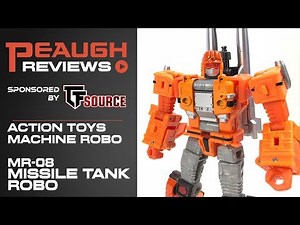Action Toys Machine Robo - MR-08 MISSILE TANK ROBO