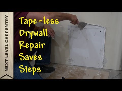 Tapeless Drywall Repair