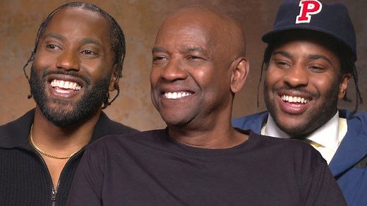 Denzel Washington and his sons, John David and Malcolm, chat with ET about working together and ‘The Piano Lesson,’ streaming Nov. 22 on Netflix. | Entertainment Tonight
