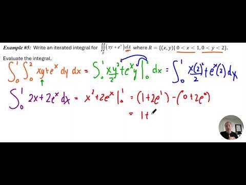 MV Lesson 16 Double Integrals Examples 5&6