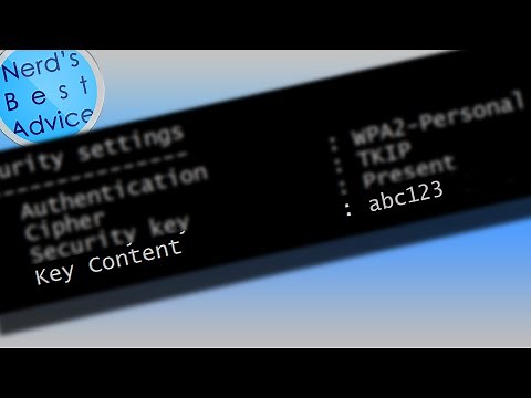 Show Wireless Network Password for all Networks With CMD | Windows