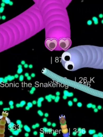 Epic kill on 300K and 30K on slither.io #slitherio